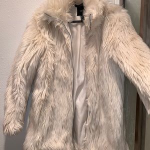 Kardashian furry jacket